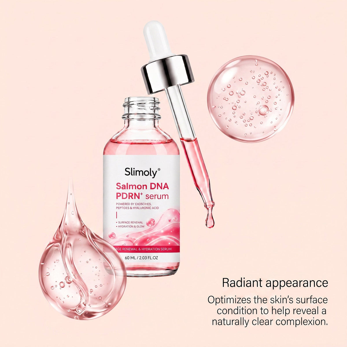 ✨ Slimoly® Pink Glow Serum – Hydrate, Glow & Reveal Radiant-Looking Skin