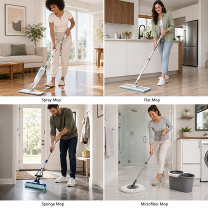 🧹 Replace Heavy Floor Cleaner Bottles Multi-Surface Cleaning Sheets Deep Clean Floors With Just Water