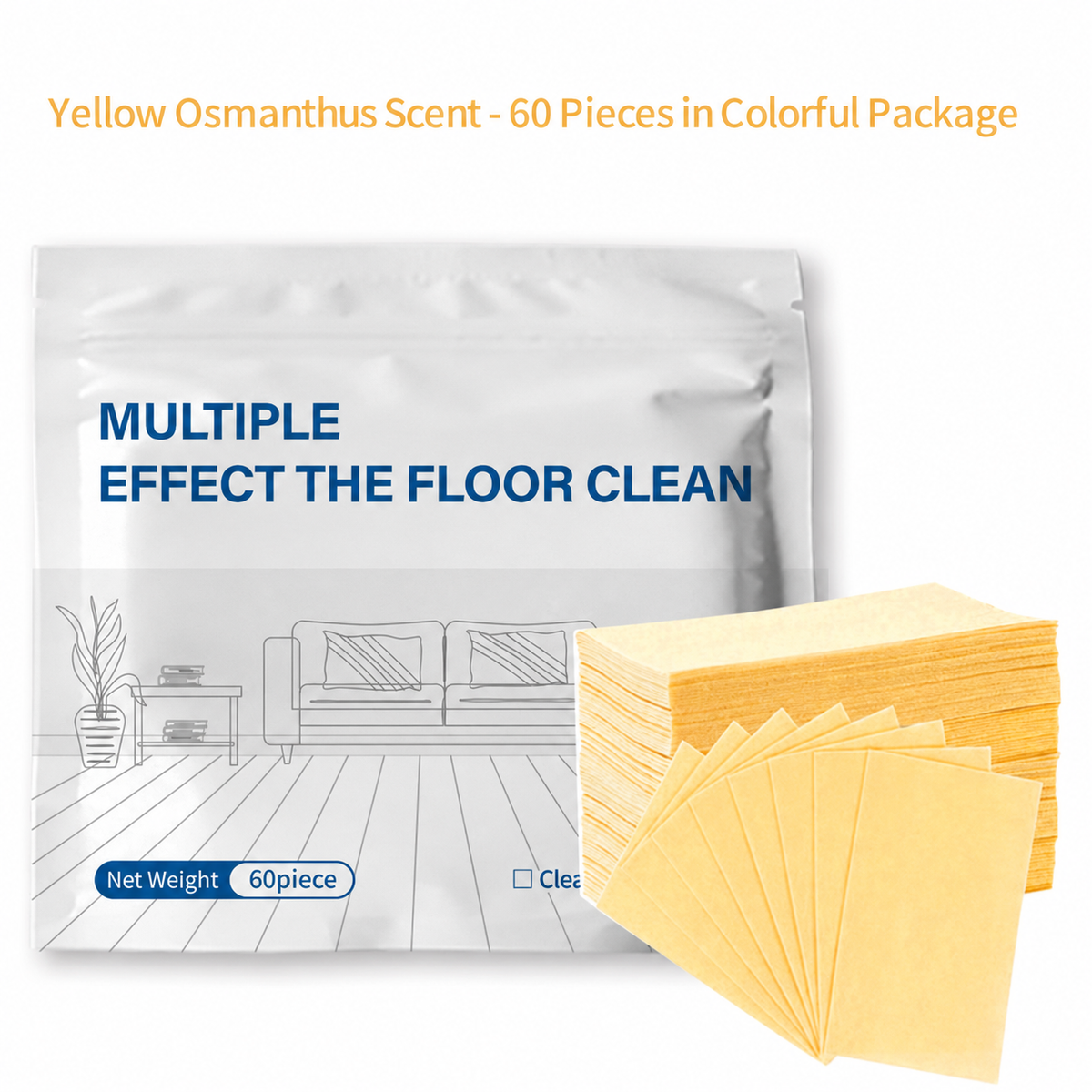 🧹 Replace Heavy Floor Cleaner Bottles Multi-Surface Cleaning Sheets Deep Clean Floors With Just Water